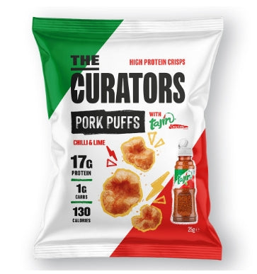 The Curators Tajin Pork Puffs 25g