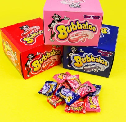 Sweet | Bubble gum | Bubbaloo | Box 70 units | Surtido | Assorted