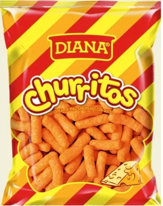 Snack Diana churritos cheesy soft snacks