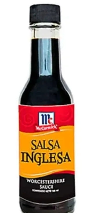 Sauce salsa Inglesa (Worcestershire sauce)