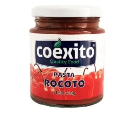 Ají picante | Pasta de ají picante rojo | Rocoto | 215gr
