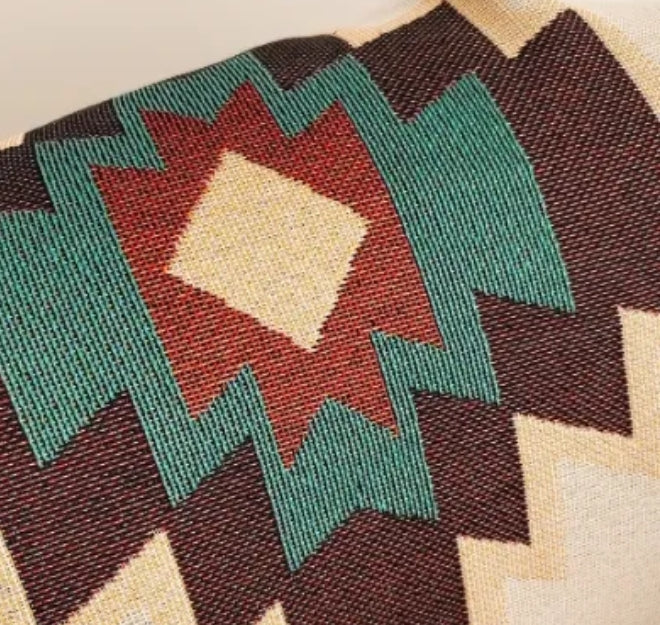 Blanket sofa cover Mexican style