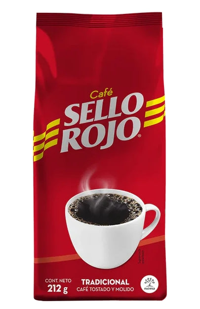 Café | Café molido | Sello rojo | 212gr