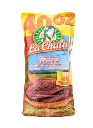 Beans La chula red beans refried (Gigante) 1,134gr
