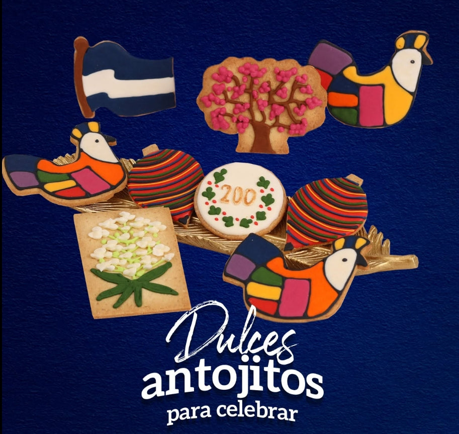 Biscuit | Box Panaderia SAN MARTIN | Artisanal hand made | Galletas de mantequilla | Independence day