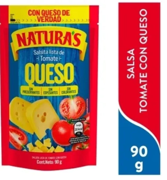 Sauce cheese naturas (90gr)