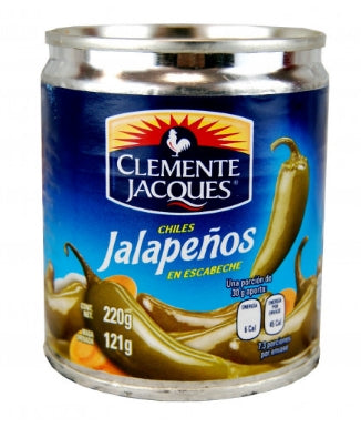 Hot jalapeños | Whole peppers | 220gr
