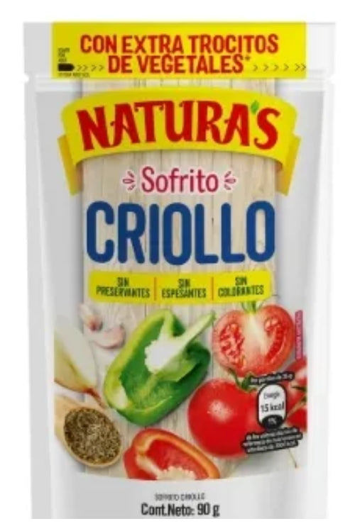 Sauce mild tomato sauce sofrito creole 90gr