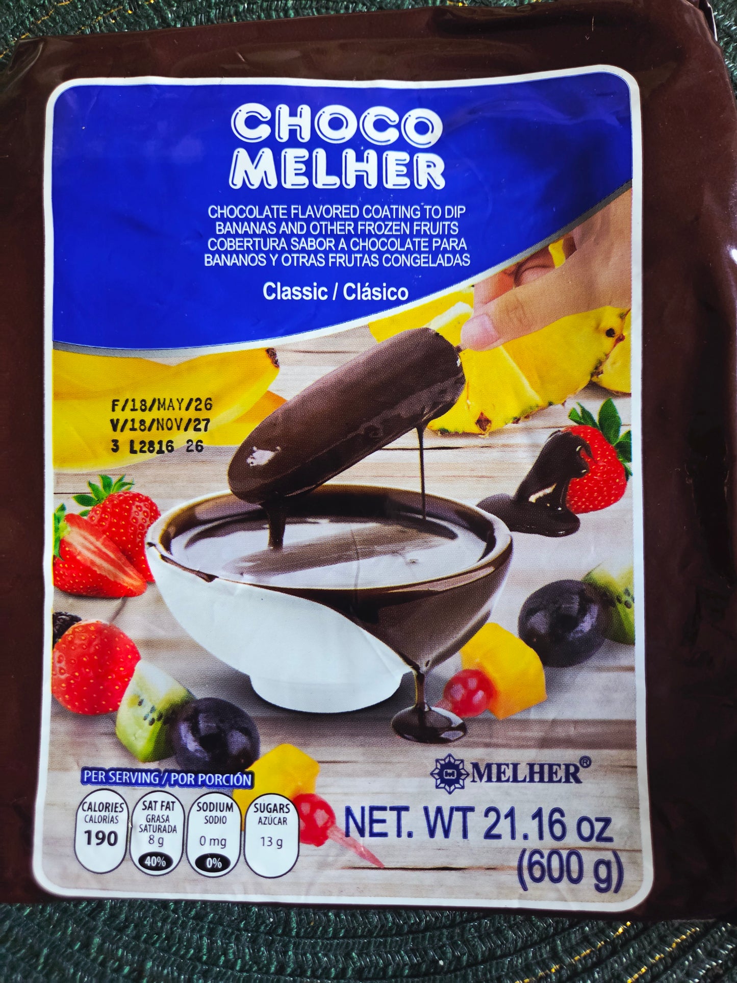 Sweets | Chocolate coating | Chocomelher | 600gr