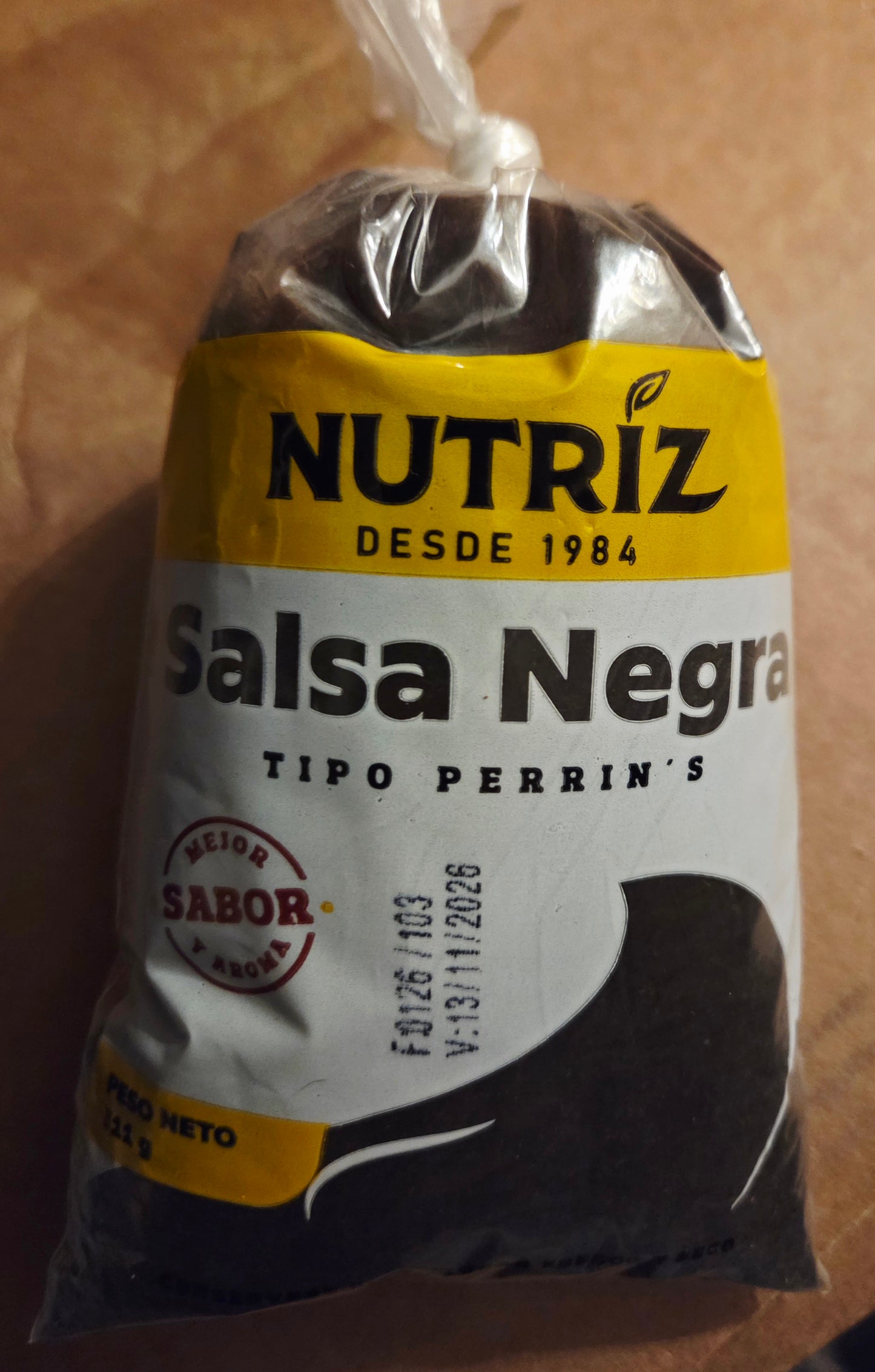 Sauce | Salsa negrita | Nutriz | 330gr