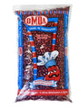 Bag of OMDA beans with a cartoon character on the label