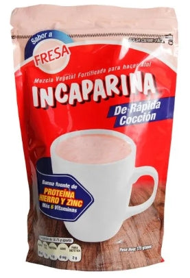 Drink atole Incaparina strawberry Big 375gr