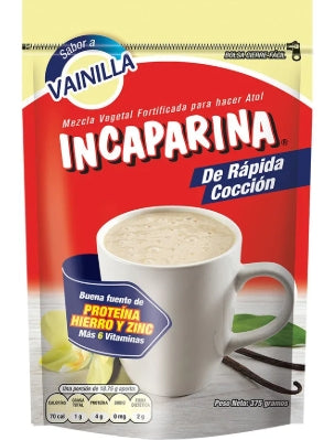 Drink atole Incaparina Vanilla Big 375gr