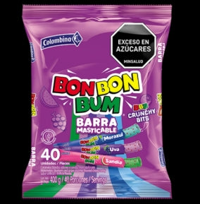 Dulce | Bon Bon Bum | Barra masticable | Surtido