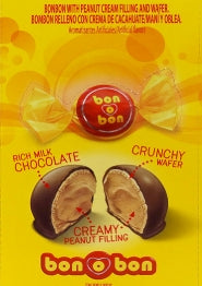 Sweet | Chocolates | Bonobon wafer with peanut cream filling | Box 15 units