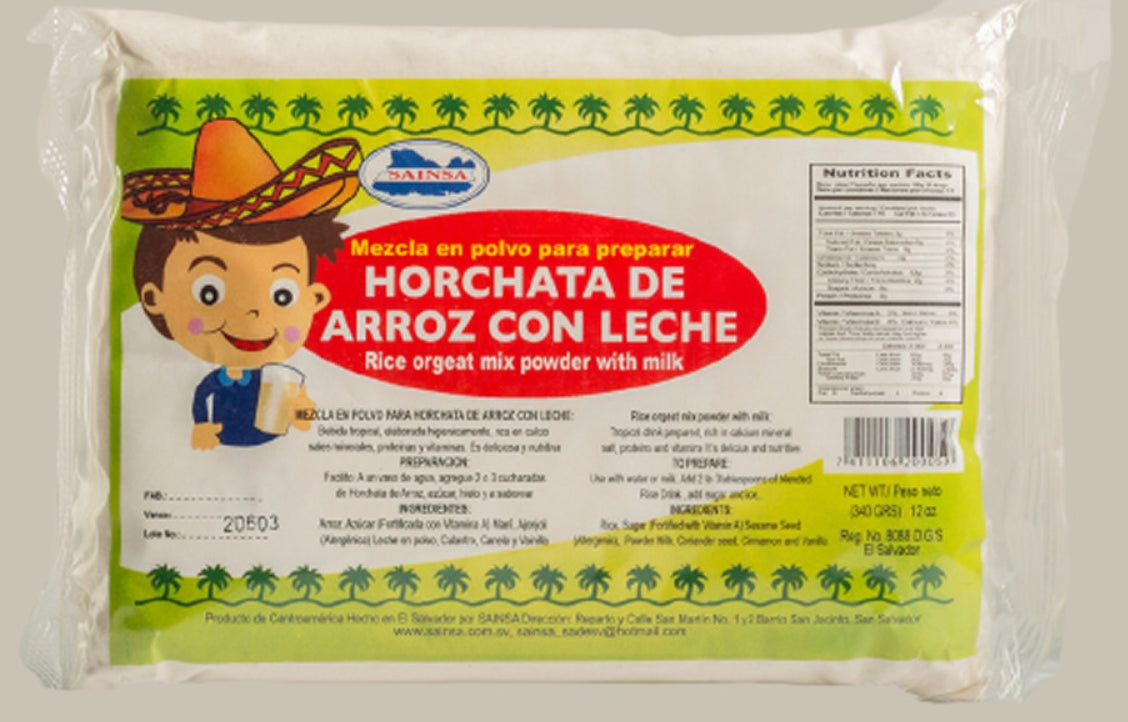 Drink powdered | Horchata rice with milk | 340gr