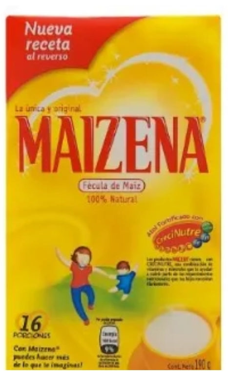Drink Maizena corn starch natural 185gr (Medium box)
