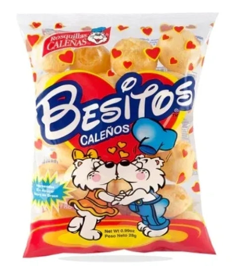 Snack besitos caleños Colombia