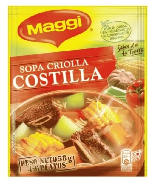 Seasoning soup costilla criolla/ribs