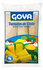 Corn tamale, Goya tamales de elote, humitas 860gr (FROZEN 6 units)