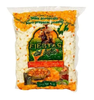 Corn Pozolero | Precooked | Fiestas del bajio | 1 Kg