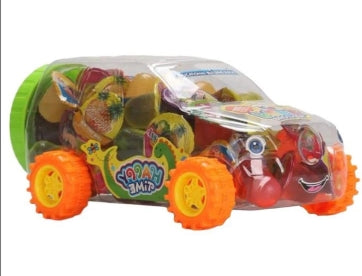 Sweet | Mini fruity jelly car | 10 Units