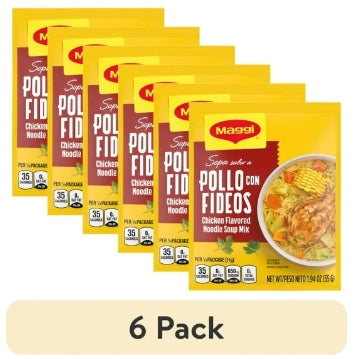 Soup | Seasoning powder | Chicken soup | Maggi | 6 pack