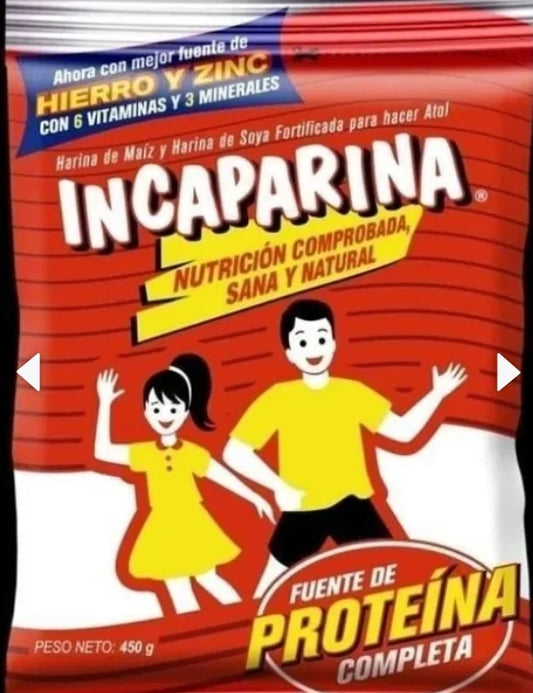 Drink powder atole incaparina 450gr