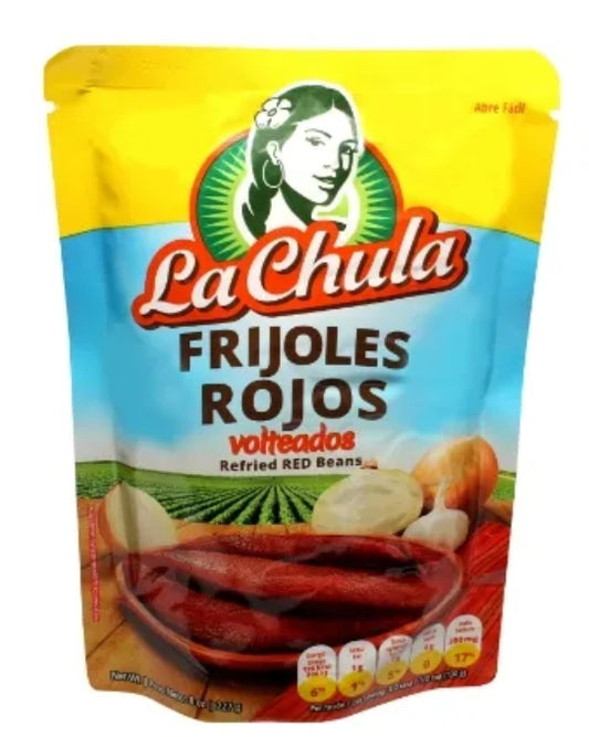 Beans La chula refried red beans 227gr
