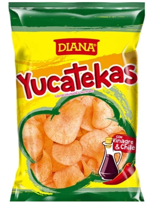 Snack Diana yucatekas, Yuca, Cassava chips