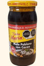 Seasoning Mexican mole poblano with cacao