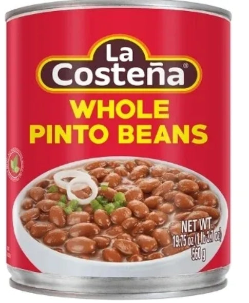 Beans whole pinto beans La costena