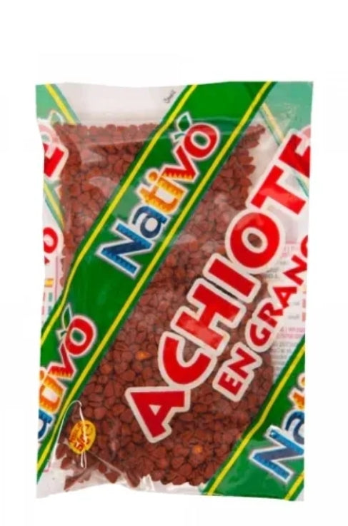 Seasoning achiote seeds (annatto)