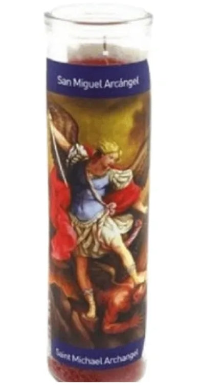 Religious Candle San Miguel Arcangel