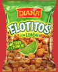 Snack Diana corn with lemon. Elotitos