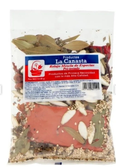 Seasoning spices mix "Relajo" la canasta