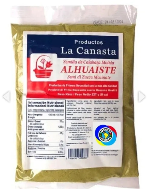 Seasoning (alguashte) pumpkin seeds powder 227gr