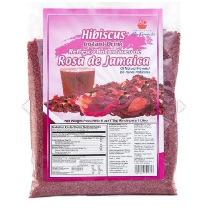 Drink powder hibiscus flower, flor de jamaica