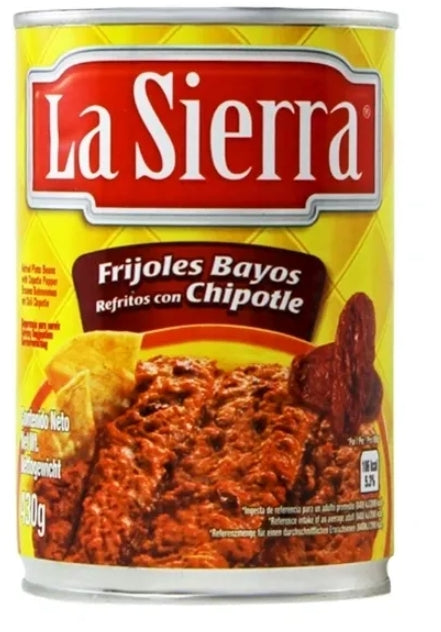 Beans, refried pinto beans chipotle