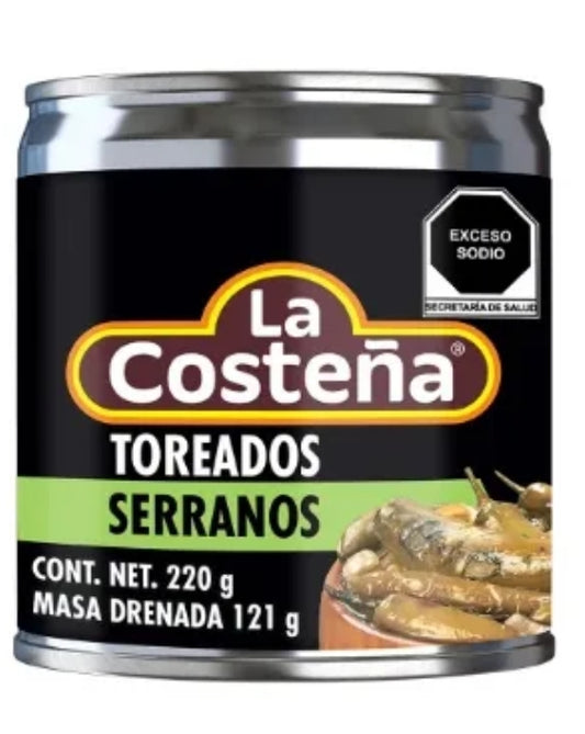 Hot serranos toreados