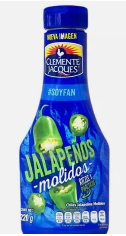 Hot jalapeños chopped pepper