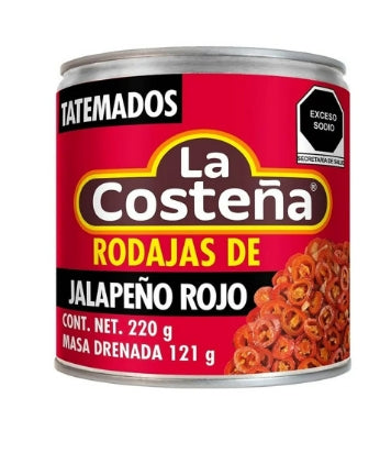 La Costena Red Nacho Jalapeno Tatemado 220g