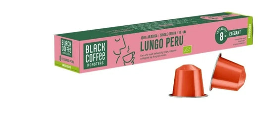 Coffee pods Organic Lungo Peru