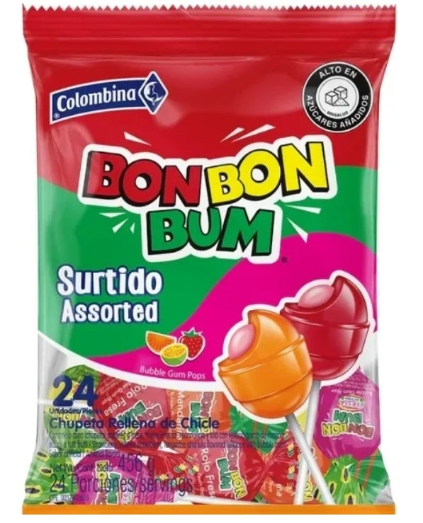 Sweet Lollipop assorted (Bag of 24units)