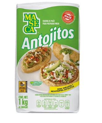 Harina de maíz | Maseca | Antojitos | 1kg