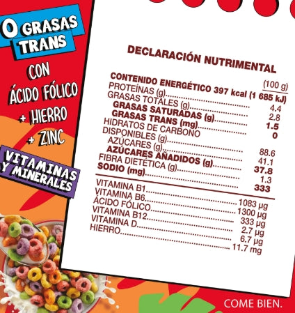 Cereal | Frootloops kellogs | Big box | 410gr