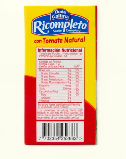 Seasoning natural tomato from Dominicana 54gr