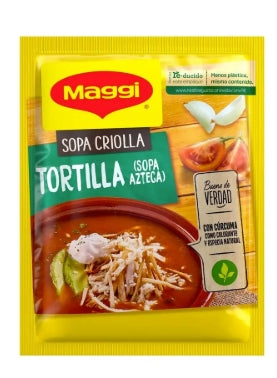 Soup Creole, sopa de tortilla azteca Maggi