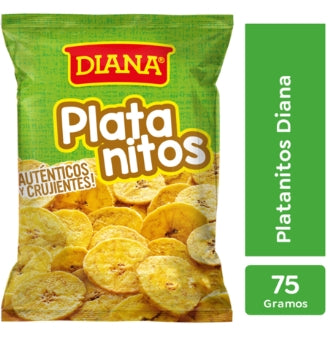 Snack Diana | Platanitos | Ripe plantain chips | 70gr