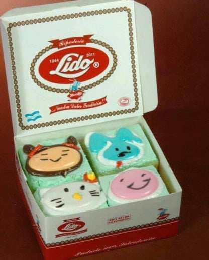 PREORDEN | Box 4 piece of cake | Lido | Assorted